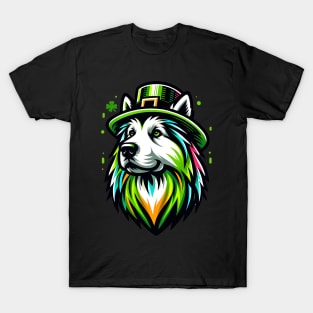 Norrbottenspets Celebrates Saint Patrick's Day in Style T-Shirt